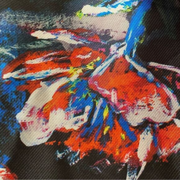 Sachin & Babi Noir High Low Floral Gown 2 - Picture 5 of 6